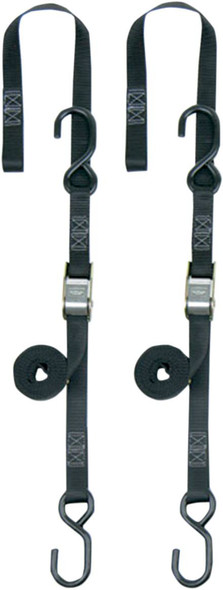 Powertye Mfg. - 23622 - Soft-Tye Tie-Downs - 1" x 5-1/2' - Black