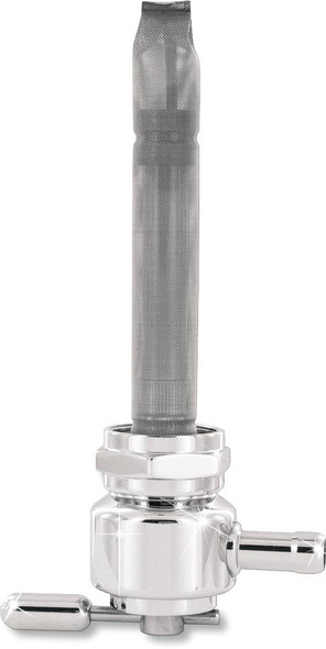 Pingel - 4311-CR - Round Fuel Valve - Chrome - 22 mm