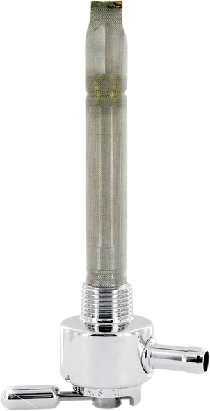Pingel - 4211-CR - Round Fuel Valve - Chrome - 3/8" NPT