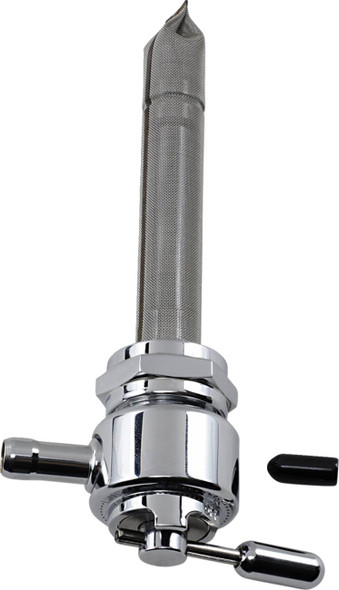 Pingel - 6311-CR - Round Fuel Valve - Chrome - 22 mm
