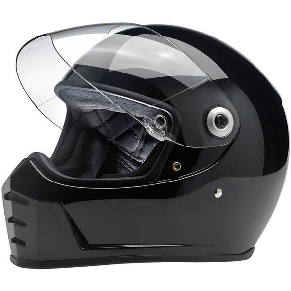 Biltwell Lane Splitter Full Face DOT & ECE Helmet - Gloss Black