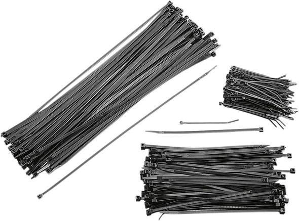 Parts Unlimited - Cable Tie - 15" - Black - 100-Pack
