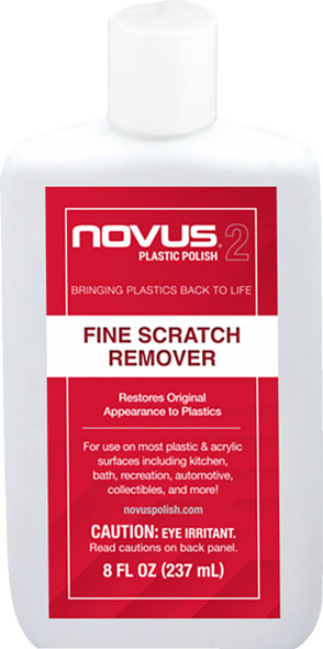 Novus - 7030 - Plastic Polish #2 - 8 U.S. fl oz.