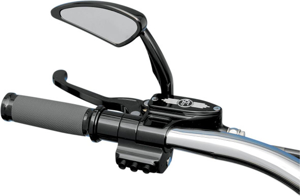 Performance Machine (Pm) - 0062-2033-B - Contour Billet Handlebar Switch - Left Side - Three Button - Hydraulic Clutch - Black