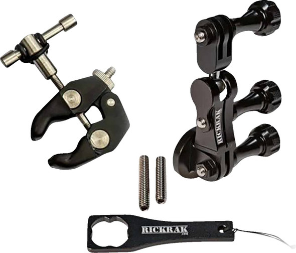 Rickrak - GPMCM-1-2-W - Mount - GoPro - 360 - Universal Clamp Rickrak - GPMCM-1-2-W - Mount - GoPro - 360 - Universal Clamp
