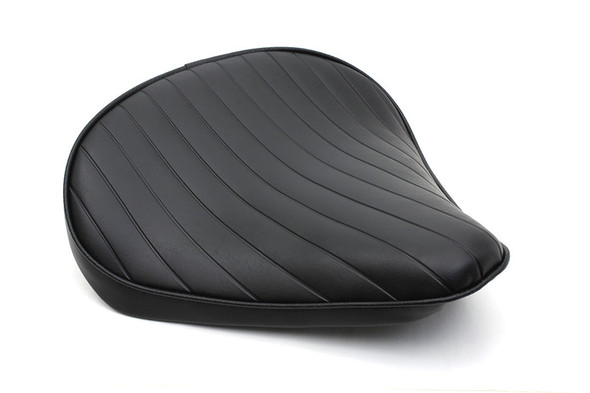 V-Twin - Bates Style Large Tuck and Roll Solo Seat - Thin