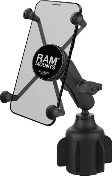 Ram Mounts - RAP-B-299-4-UN10U - X-Grip® Large Phone Mount with Stubby™ Cup Holder Base