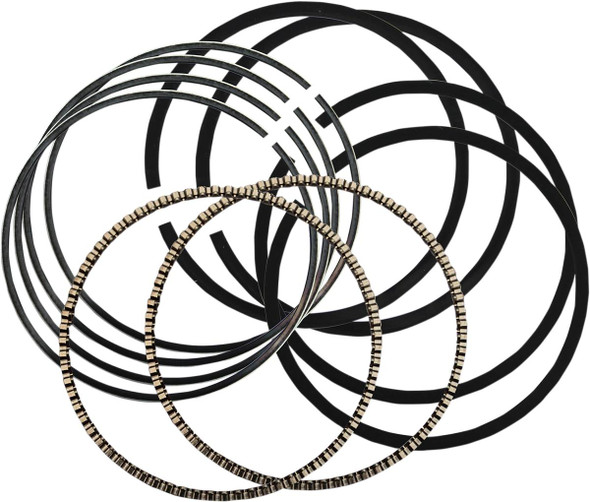 S&S Cycle - 106-3709A - Replacement Piston Rings - 3.927" - Standard