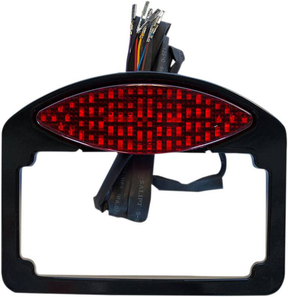 Russ Wernimont Designs - RWD-50179 - Taillight/Turn Signal/ License Plate Kit - Black