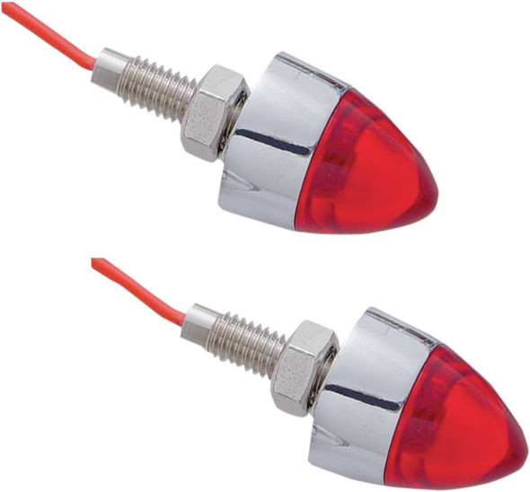 Pro-One Perf.Mfg. - 402270 - Bullet Mini Marker Lights - Red
