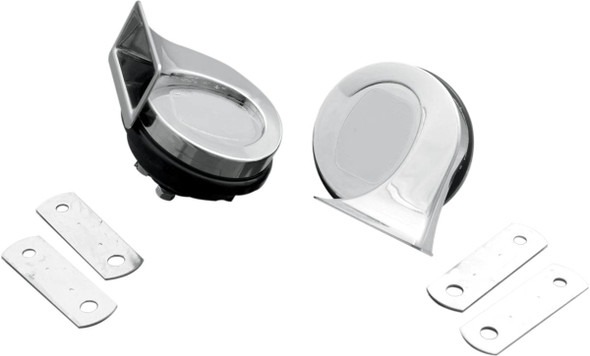 Rivco Products - ELCHRN - Electric Horn Kit - Chrome
