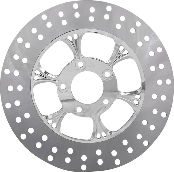 Rc Components - ZSSCOG320A-102C-LF2K - Floating Brake Rotor - Front Left - Majestic - 320 mm - Chrome
