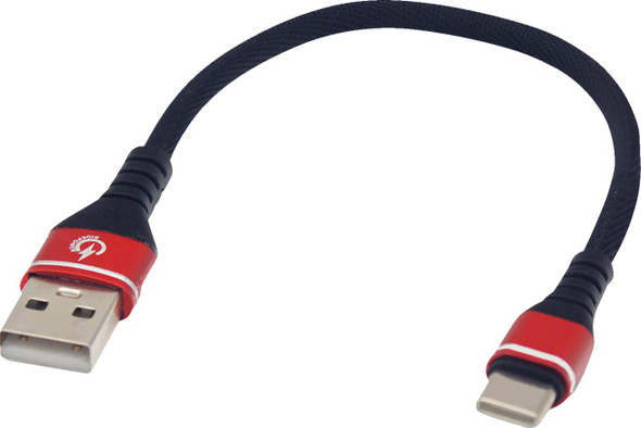 Ridepower - RPUSBUSBC75 - USB to USB-C Cable - Charger - Single-End - 7-1/2"