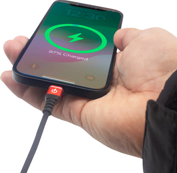 Ridepower - RPUSBUSBC75 - USB to USB-C Cable - Charger - Single-End - 7-1/2"