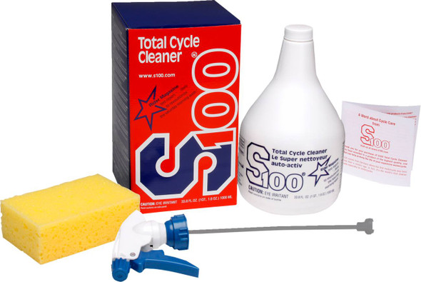 S100 - 12001B - Total Cycle Cleaner - Deluxe Kit - 1L
