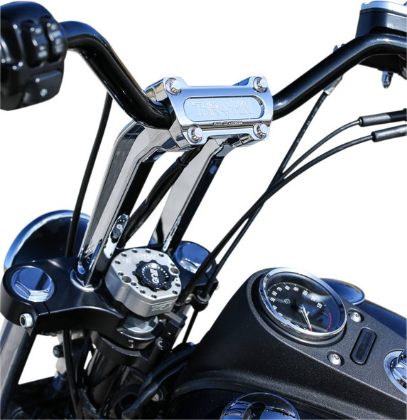 Thrashin Supply Co. - TSC-9525-3 - Handlebar Risers - Pull Back - 9-1/2" - Chrome