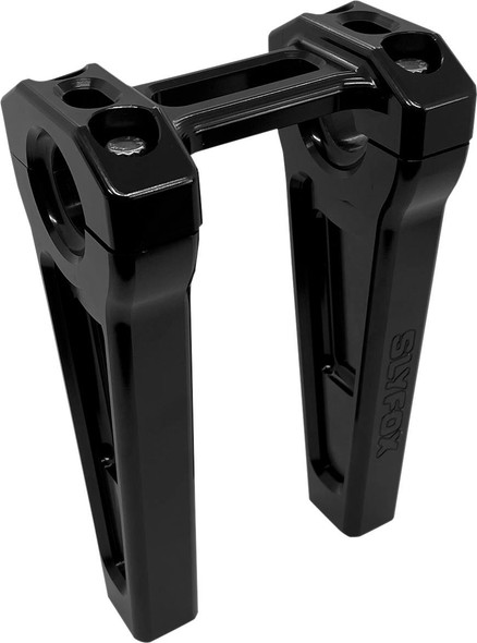 Slyfox - TM-SLY4 - Handlebar Riser Kit - Straight - 1" Clamping - 6" Rise - Black