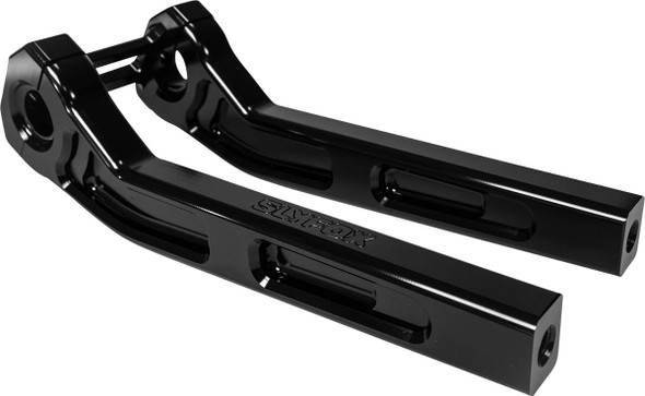 Slyfox - TM-SLY14 - Handlebar Riser Kit - Pullback - 1" Clamping - 10" Rise - Black