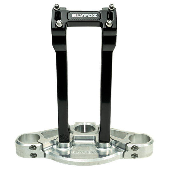Slyfox - SF-1003-10-B - Handlebar Riser Kit - Straight - 1-1/8" Clamping - 10" Rise - Black
