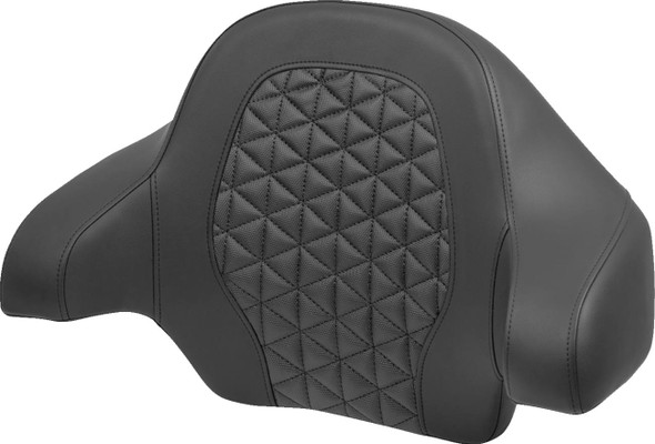 Saddlemen - 814-07-15600 - Tour-Pak® Backrest Pad - Tri-Gripper - FLH/FLT '14-'24