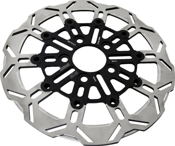 Sbs - 7145E - Design "D" 10-Spoke Brake Rotor