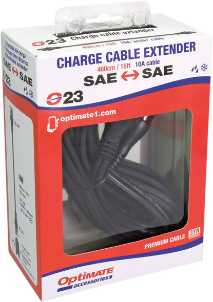 Tecmate - O-23 - Charger Cord - 15' Extender