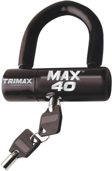 Trimax - MAX40BK - U-Lock Disc Lock - Black