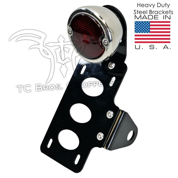 TC Bros Choppers - 33 Ford Replica Tail Light License Plate Bracket TC Bros Choppers - 33 Ford Replica Tail Light License Plate Bracket