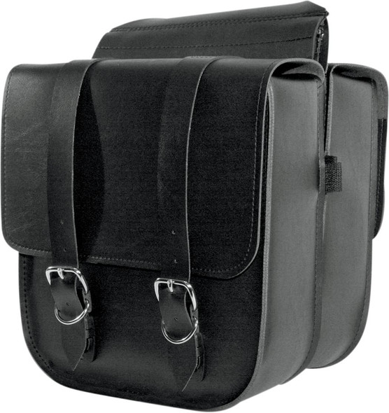Willie & Max Luggage - 58301-00 - Adjustable Saddlebag - Standard - Black
