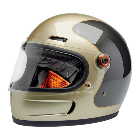 Biltwell - Gloss Metallic Champagne/Charcoal Tracker Gringo SV Helmet