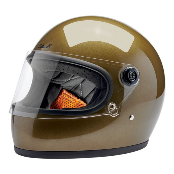 Biltwell - Metallic Ugly Gold Gringo S Helmet