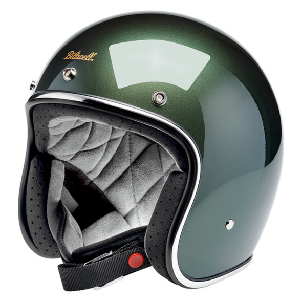 Biltwell - Metallic Sierra Green Bonanza Helmet