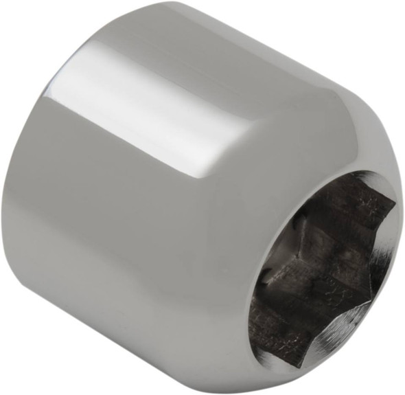 Drag Specialties - 02140885 - Axle Nut - Rear - Chrome - M24-1.5" Thread