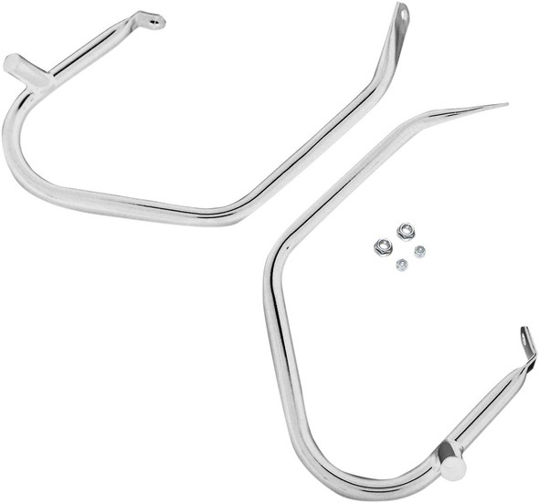 Drag Specialties - 05051563 - Saddlebag Guard - Chrome