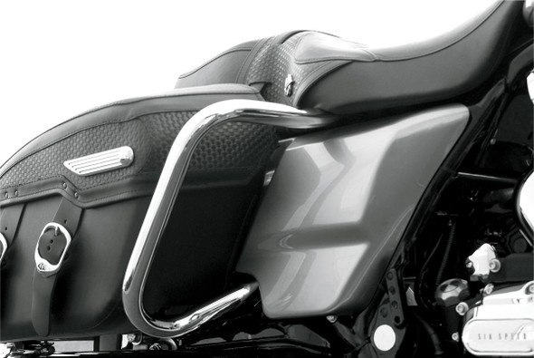 Drag Specialties - 05060512 - Rear Saddlebag Bars - Chrome - Touring