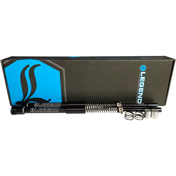 Legend Suspension - Axeo High-Performance Standard Front Suspension Systems fits '06-'17 Dyna Models - 49mm Forks