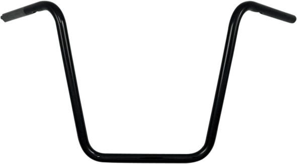 Drag Specialties - 06011223 - 1" Touring Handlebar - Ape Hanger - 16" - TBW - Black