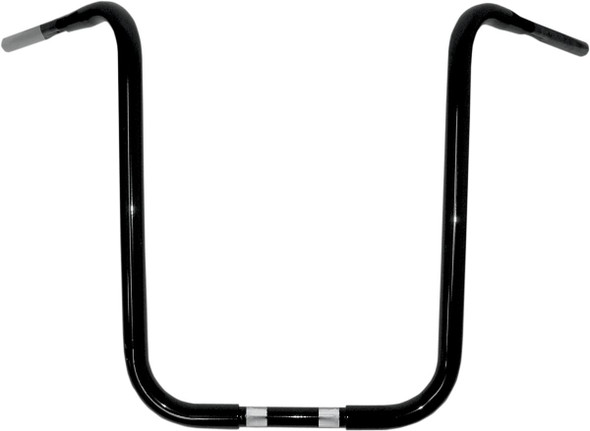 Drag Specialties - 06011247 - 1-1/4" Buffalo Touring Handlebar - 20" - TBW - Black
