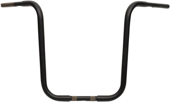Drag Specialties - 06014266 - 1-1/4" Buffalo Touring Handlebar - 18" - TBW - Flat Black