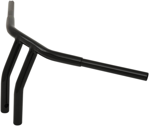 Drag Specialties - 06014278 - 1-1/4" Buffalo T-Bar - 10" - TBW - Black