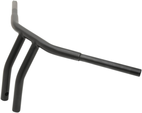 Drag Specialties - 06014279 - 1-1/4" Buffalo T-Bar - 10" - TBW - Flat Black