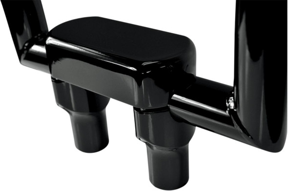 Drag Specialties - 06020603 - Handlebar Riser & Top Clamp Kit - 3" - Big Buffalo - Black