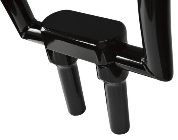 Drag Specialties - 06020609 - Handlebar Riser & Top Clamp Kit - 6" - Big Buffalo - Black