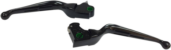 Drag Specialties - 06101985 - Levers - Slotted - Black