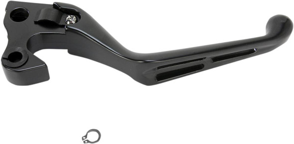 Drag Specialties - 06130947 - Clutch Lever - Wide Blade - Slotted - Black