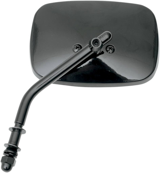 Drag Specialties - 06400655 - Mirror - Die-Cast - Side View - Standard - Black - Left/Right