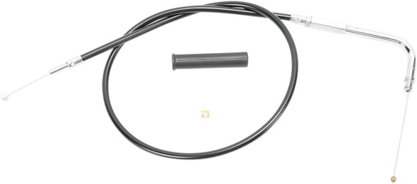 Drag Specialties - 06500407 - Black Vinyl Throttle Cable - 42-1/2"