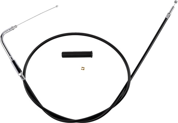 Drag Specialties - 06510240 - Black Vinyl Idle Cable - 42-1/2"