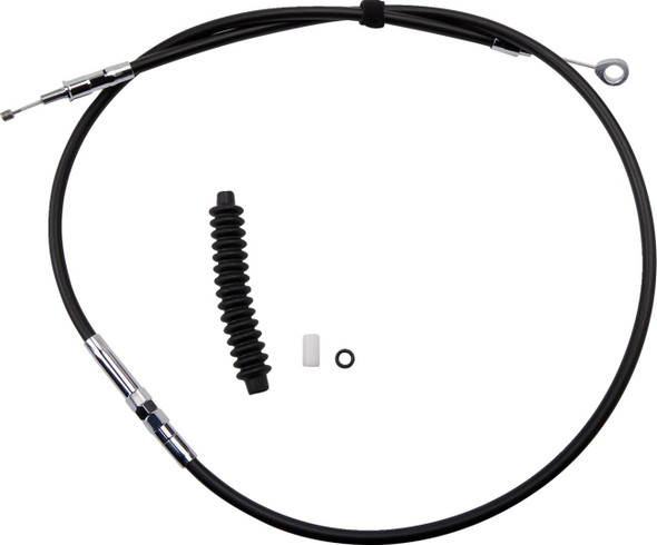 Drag Specialties - 06521400 - High-Efficiency Black Vinyl Clutch Cable - 57-5/8"