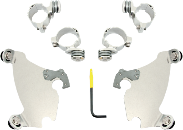 Memphis Shades Gauntlet Trigger-Lock Mount Kit - fits Harley XL and XG Models (see desc.)(choose finish)